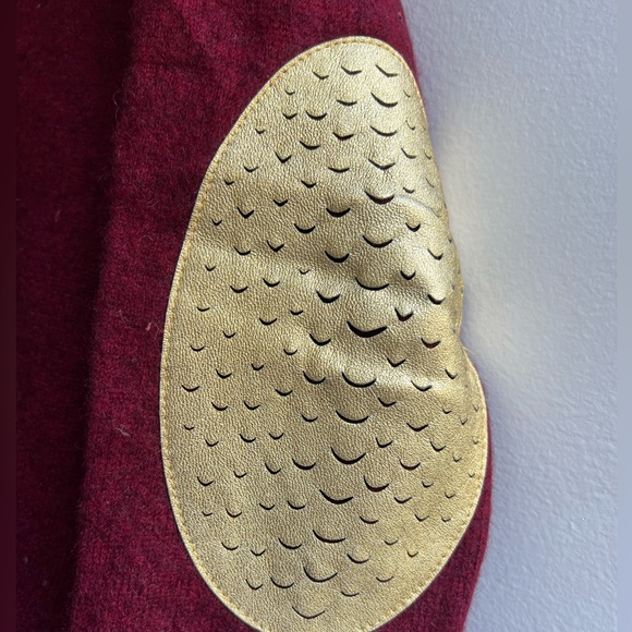 Zadig& Voltaire burgundy cashmere sweater size Small - Picture 6 of 7